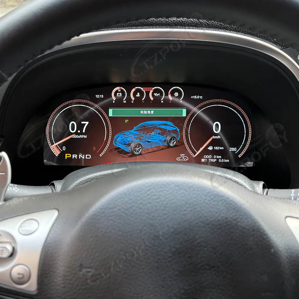 12.3인치 인피니티 FX25 FX35 FX37 2009-2013 Qx70 2009-2016 차량용 LCD 디지털 클러스터 가상 계기판