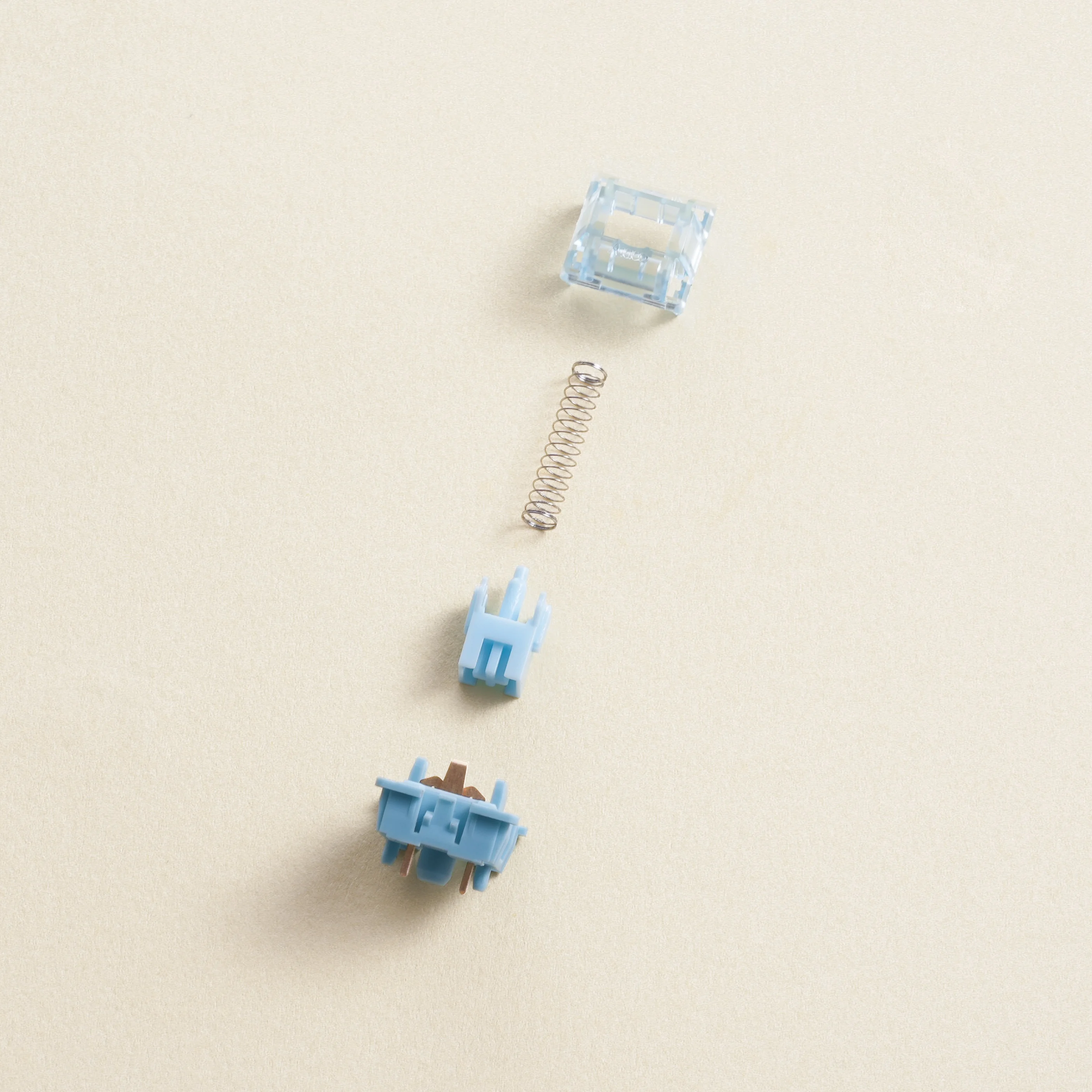 Akko V3 Pro Cream Blue Switch 5 Pin Tactile Switch With Dustproof Stem Compatible with MX Mechanical Keyboard for Gaming(45 pcs)