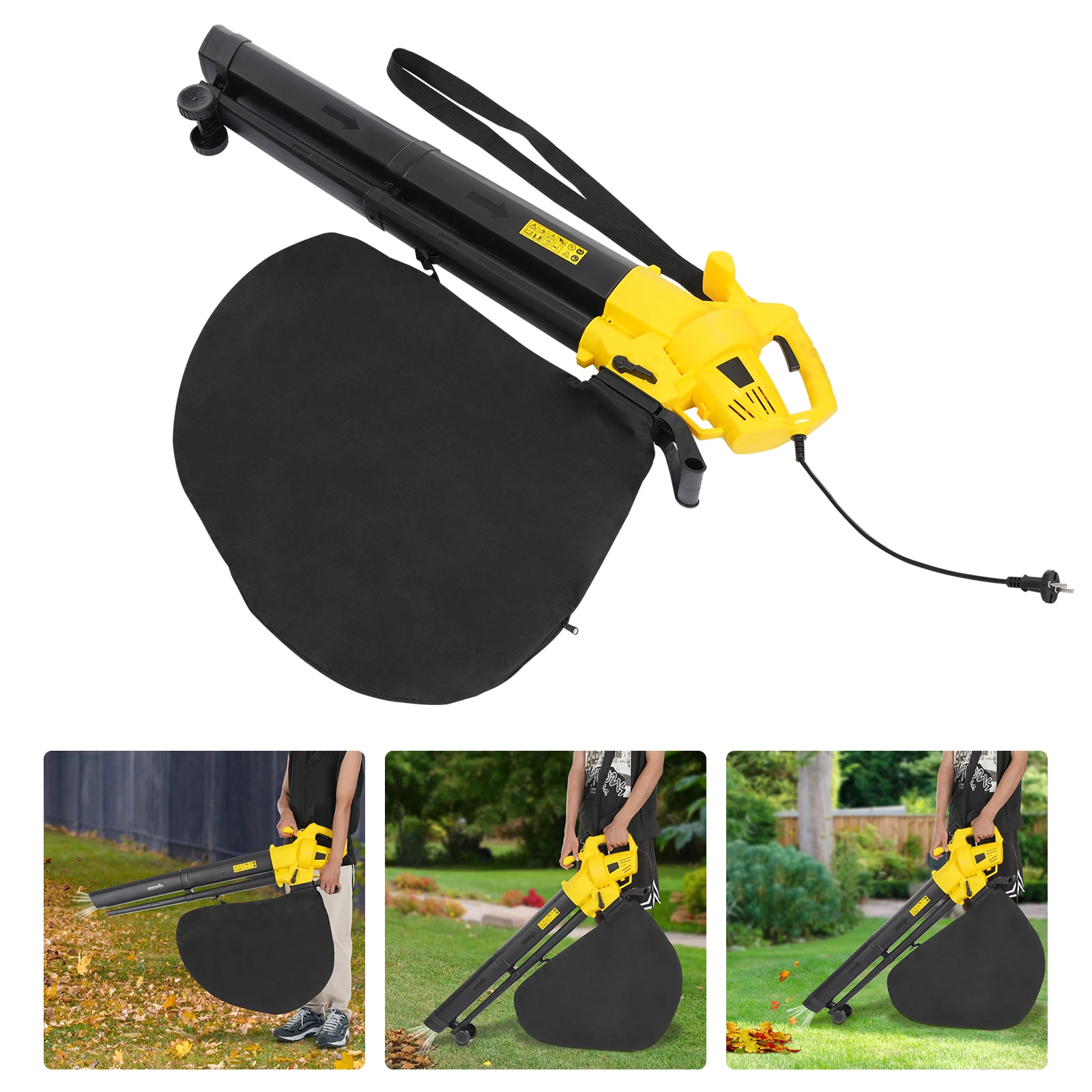 Elektrisches Klingengebläse, tragbares Klingengebläse, Gartengebläse für den Innenhof – Detail 5