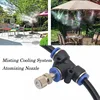 Atomizing Misting Nozzle Garden Water Irrigation Sprinkler Quick Pushing Nozzles For Misting Cooling System 6