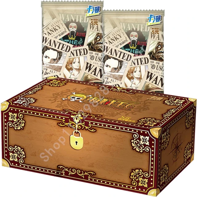 2023 New Japan Original One Piece Rare Cards Box Luffy Zoro Nami Chopper  Bounty Collections Ccg