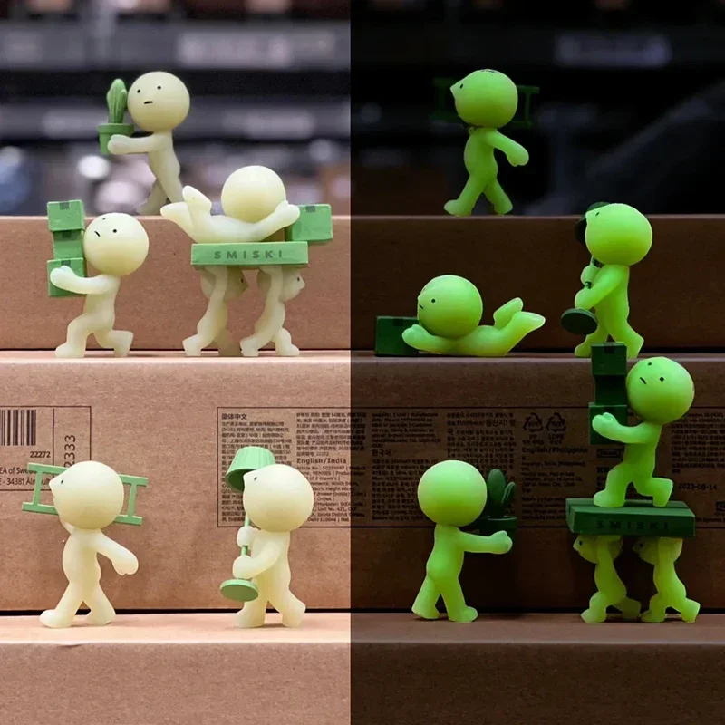 New Smiki Moving Series Blind Box Toys Mystery Box Mystery Figure Caja Misterosa Surprise Box Kawaii Toys Modello Regalo Di Compleanno