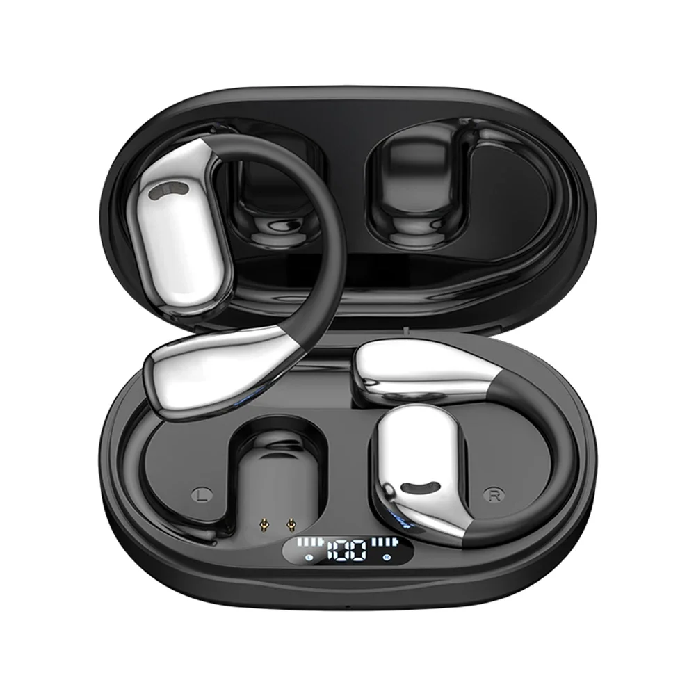 AI Translator Earphone Bluetooth-Compatible 5.4 Real-time Translation Earbuds Wireless Headphones for Office Business Learning