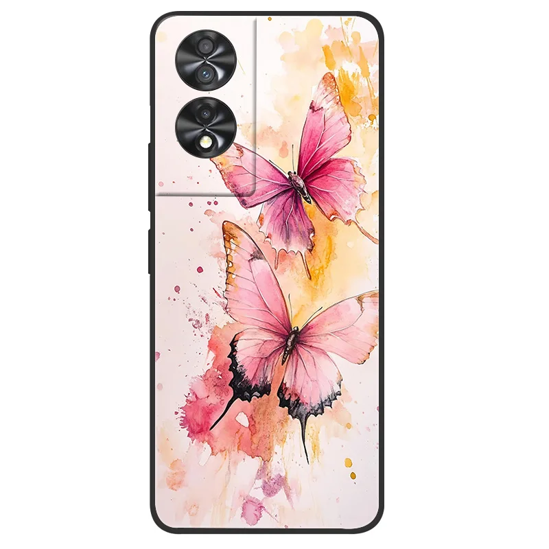 Elegant Marble Soft Matte Silicone Phone Case - Full Coverage Design, 6.78''