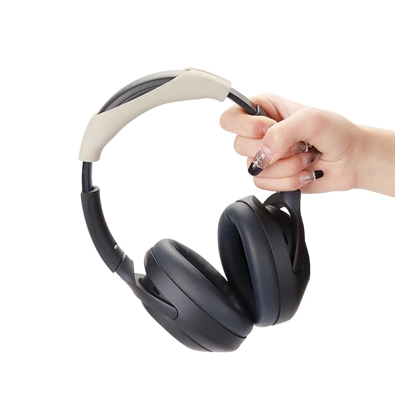 Silicone Ear Pads Noise Cancelling Cushion Headband Cover for Sony