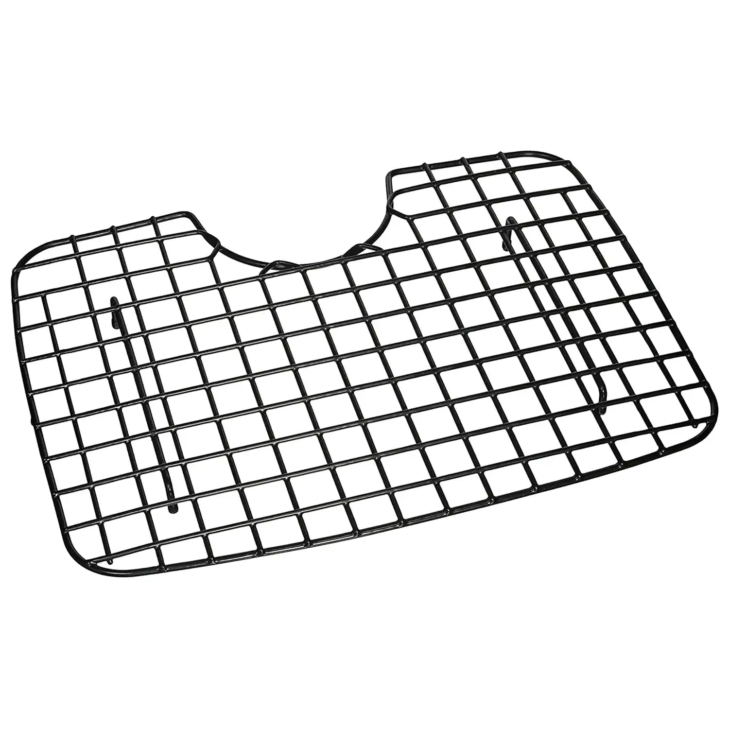 

Better Houseware 51487/E D-Shape Sink Protector (Black)