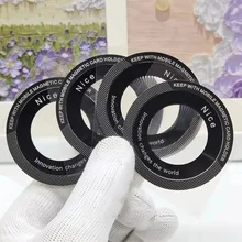 맥세이프 마그네틱 플레이트 링 범용 메탈 스티커 지원 무선 충전기 메탈 플레이트 시트 마그네틱 차량용 거치대
