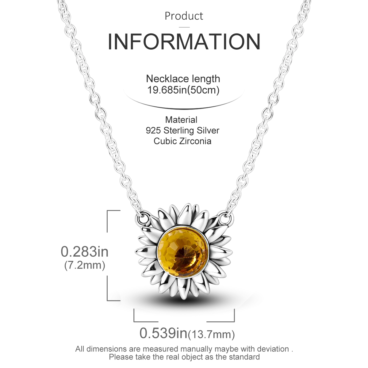 925 Sterling Silver Floral Animal Necklace Women Round Pendent Sparkling Necklace Fashion Anniversary Birthday Jewelry Gifts pendant necklace silver necklace