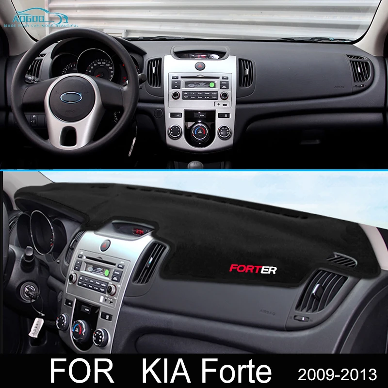 Dashboard Pad Cover KIA Forte 2009-2013 TD Anti-Slip Mat Dashboard Cover Sunshade