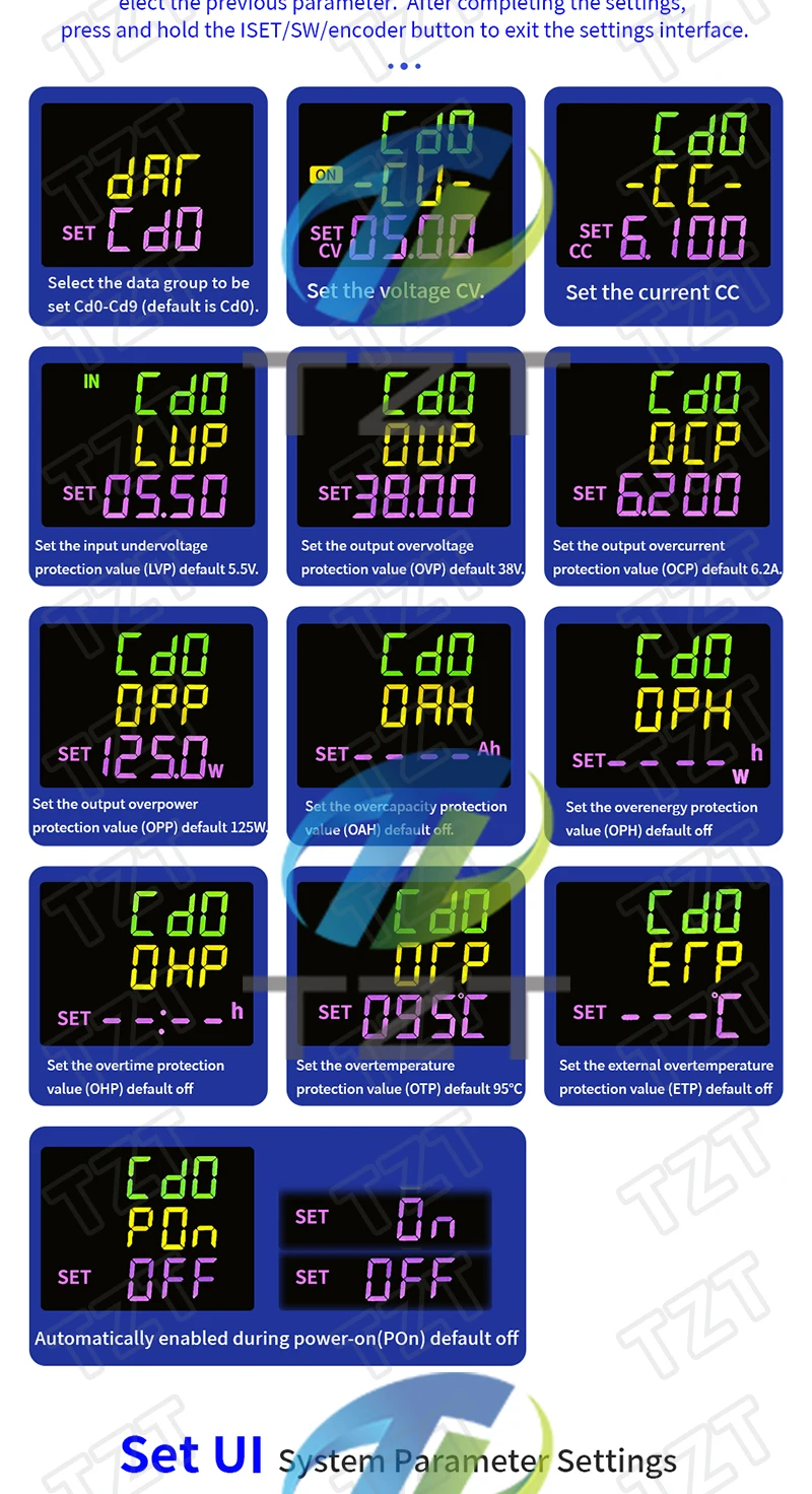SK120 SK120X DC Buck Boost Converter CNC Einstellbare Geregelte Stromversorgung Modul Konstante Spannung Strom Solar Lade Modul – Detail 10