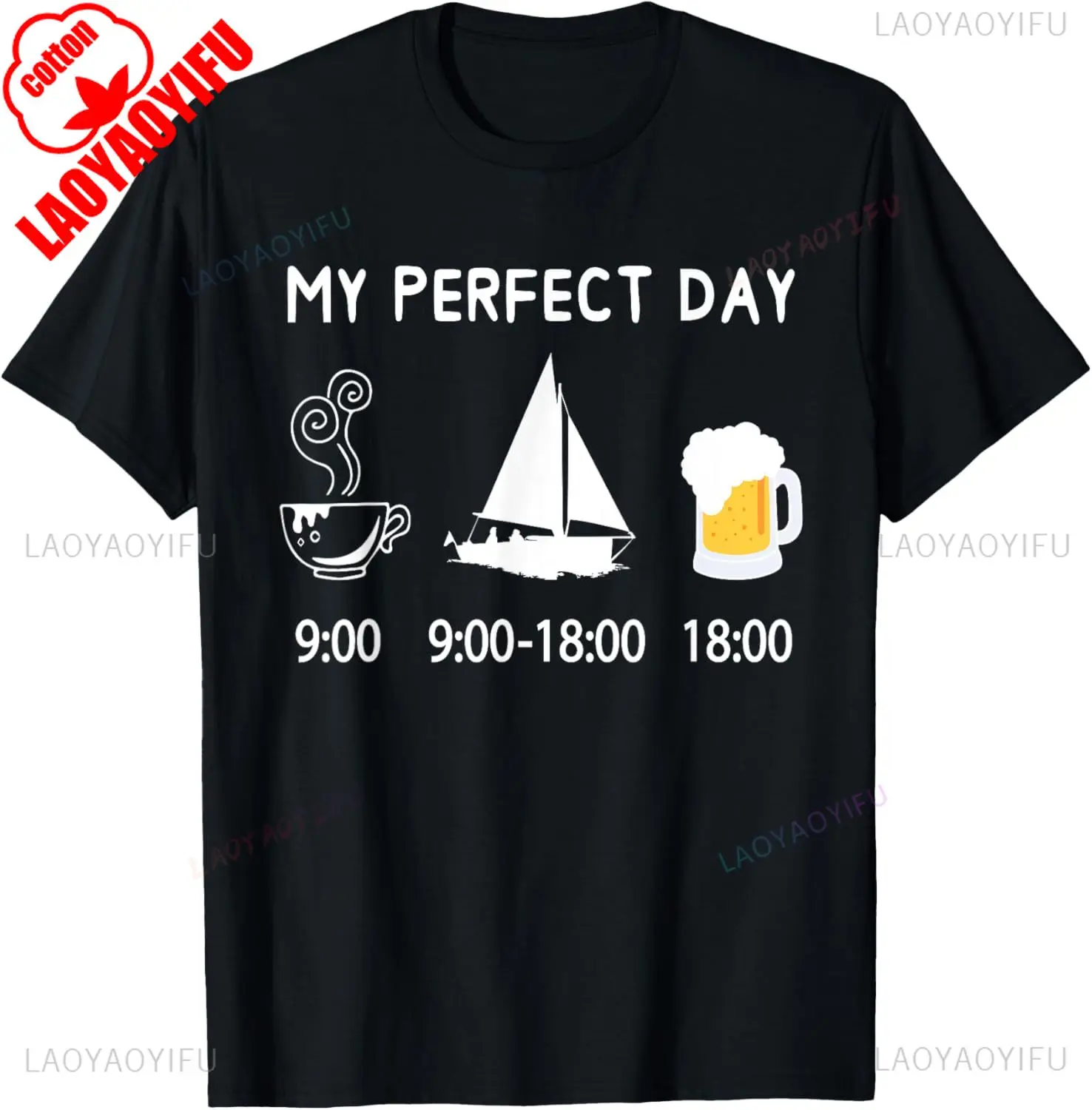 Perfect Day Sailing T-Shirt - Nautical Sailor Gift Tee