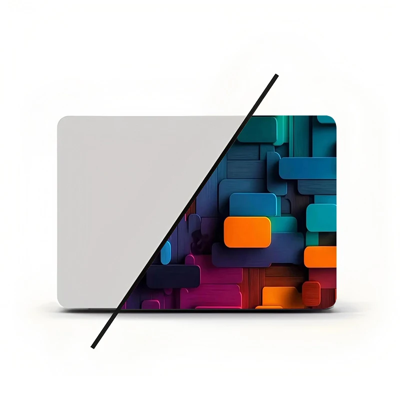 2 노트북 스티커 기하학 모자이크 보호 필름 DIY 스크래치 방지 스티커 스티커 macbook air 스티커