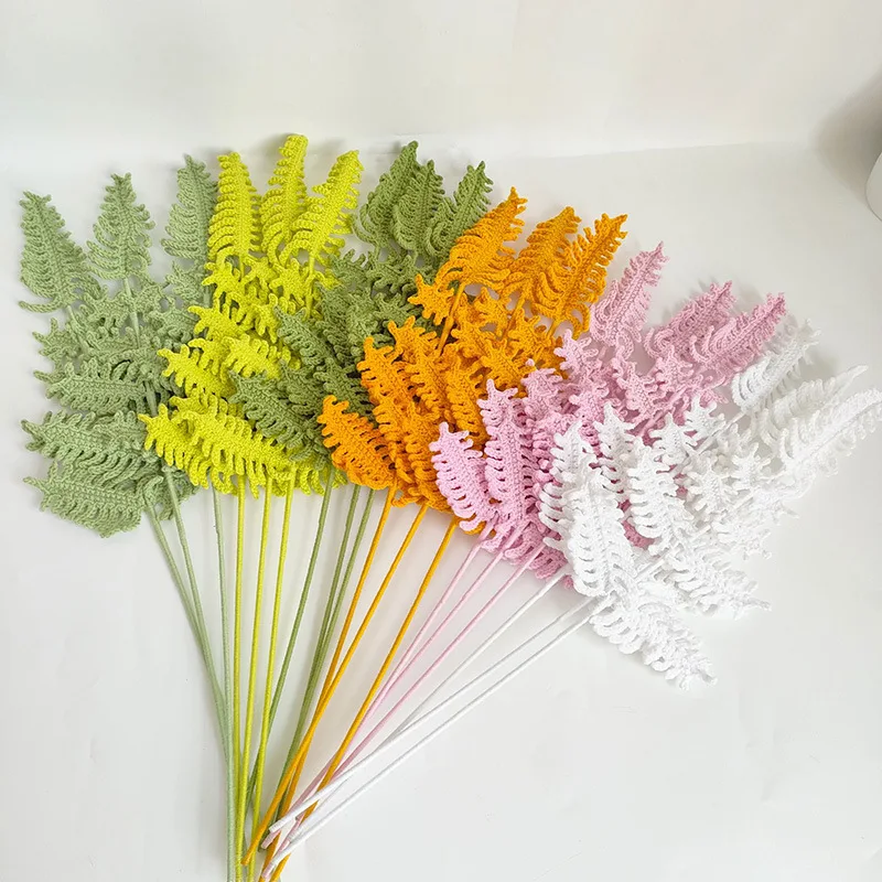 Elegant Floral Bouquet with Fern and Grass Accents