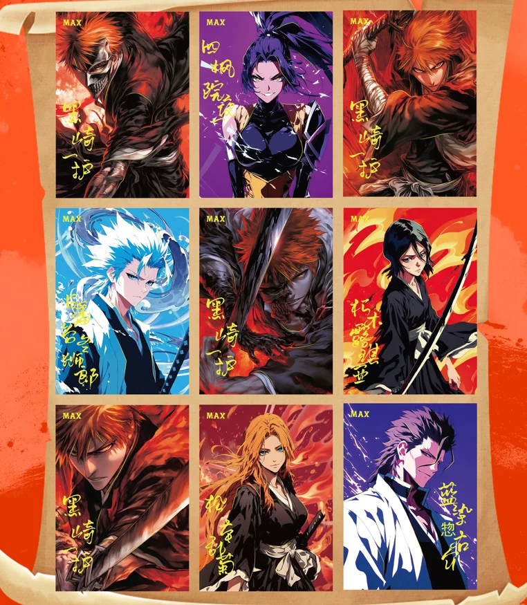 Nuova Carta Bleach: La Battaglia Definitiva - Guerra del Sangue del Millennio, Carta Flash 3D Colorata Rara Edizione Limitata, Carte da Collezione per Giochi di Carte - immagine 3
