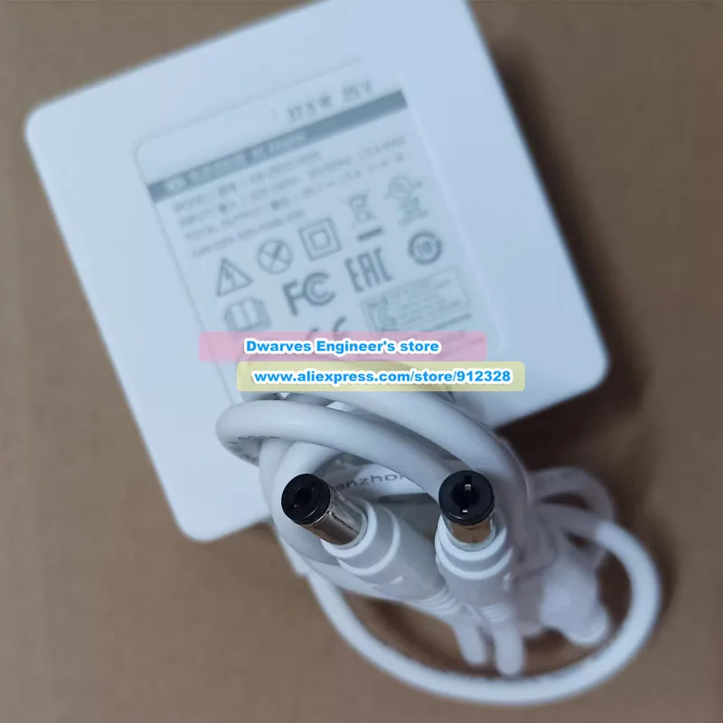 NB-25D2-01D5 AC 어댑터 25V 1.5A 37.5W 나인봇/세그웨이 W1 셀프밸런싱 스쿠터 충전기용
