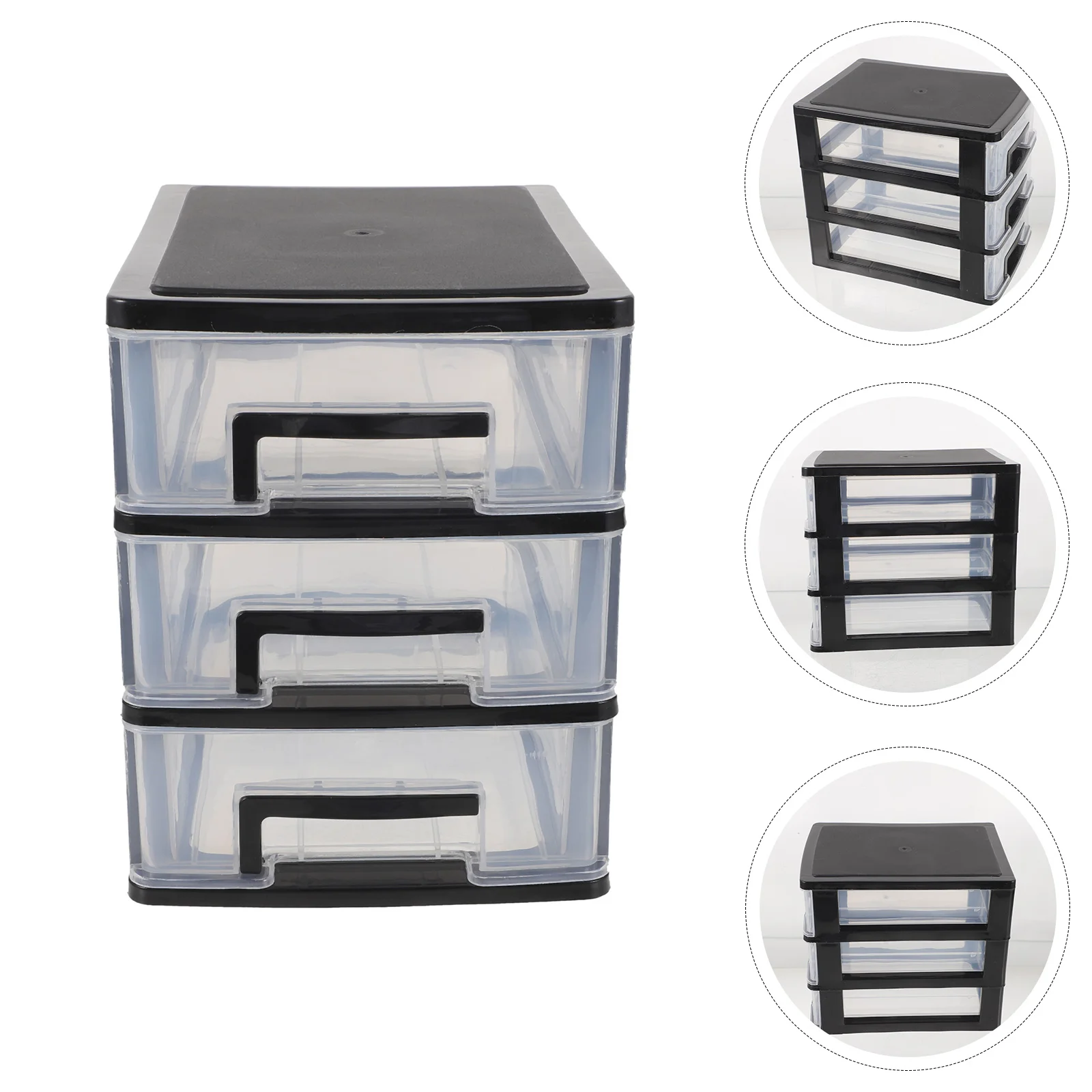

5/4/3/2 layer Storage Cabinet Plastic Drawer Type Closet Portable Dustproof Storage Case Organizer Sundries Holder