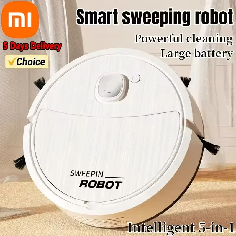 Iconic Brand 5-In-1 Smart Mopping Cleaning Machine Robot Sweeping Suction Vacuum Cleaner Home Appliance Kitchen Robots WirelessCleaner