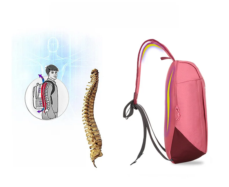 Rucsac sport în aer liber, rucsac casual pentru bărbați și femei, rucsac mic de călătorie_voghion.com