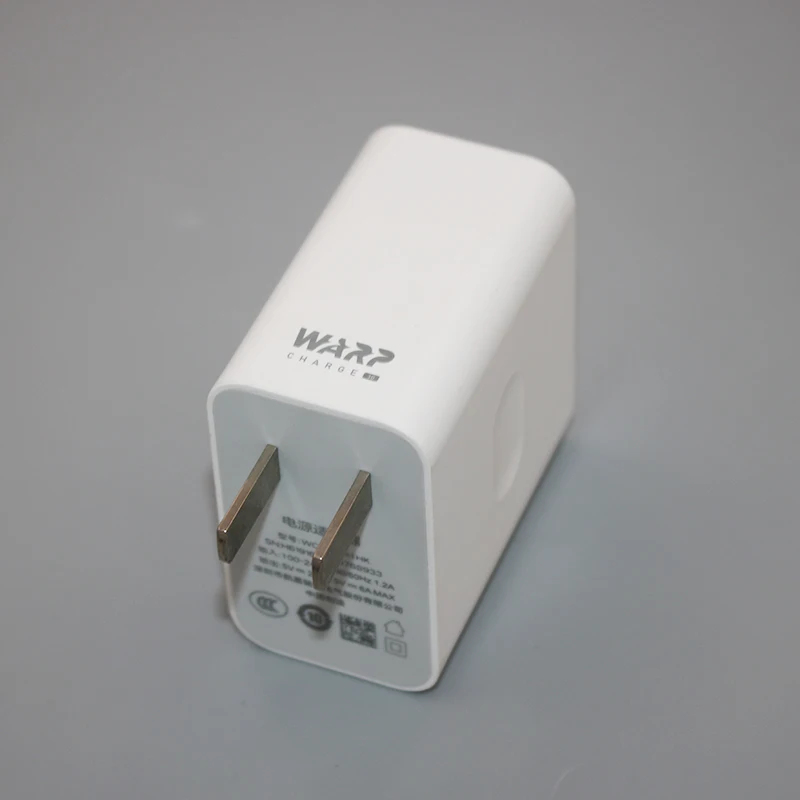 5V 6A Charger Original 30W Warp Fast Charge Adapter EU/US Plug 1M