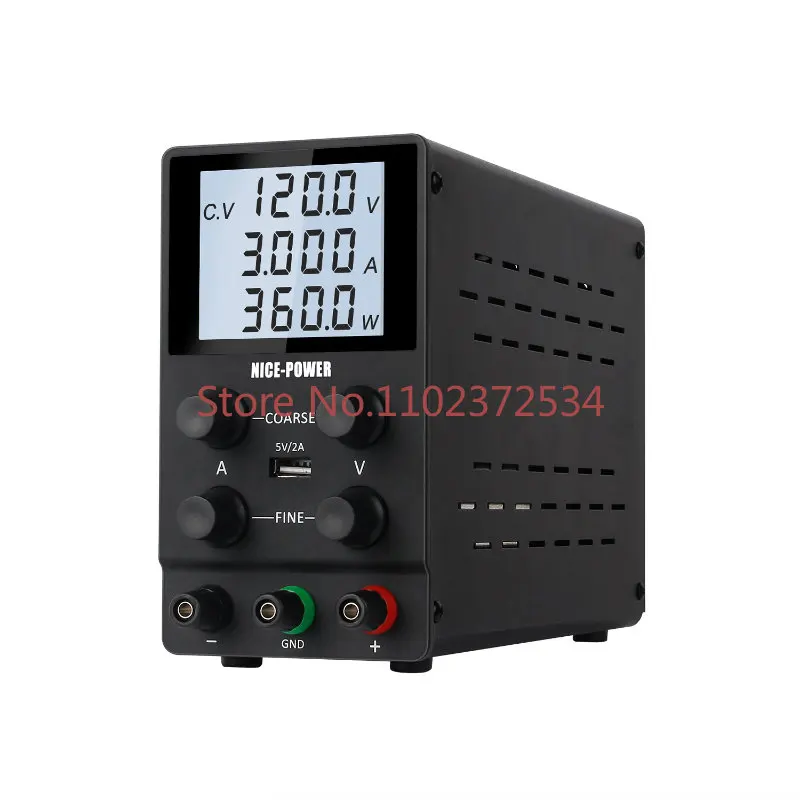 

NICE-POWER SPS605D 60V 5A Black Professional Factory 300W Lab Testing Variable Digital Power Supply DC Adjustable Power Supplies