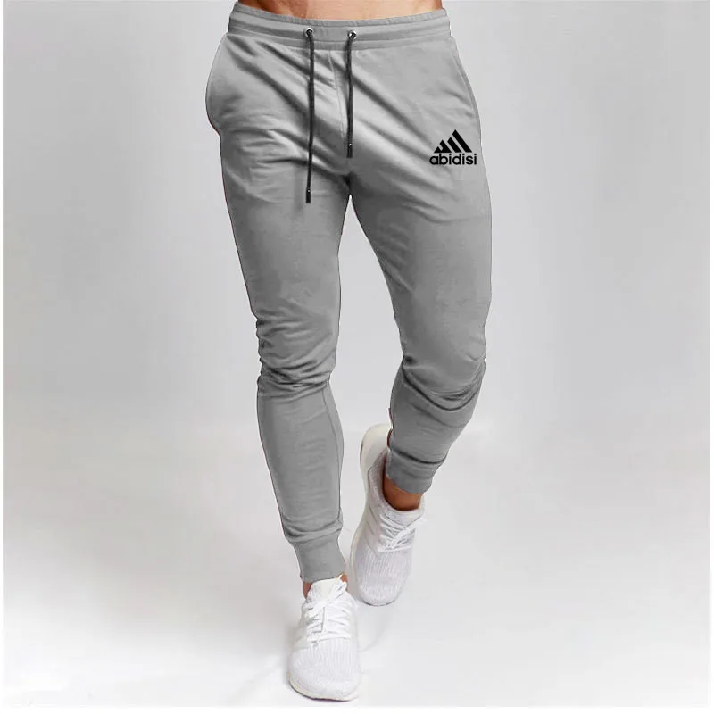 black casual trousers Men's Casual Pants Jogging Sports Pants Plus Size Elastic Belt Sports Loose Fitness Wear Spring Thin Men's Trousers casual khaki pants