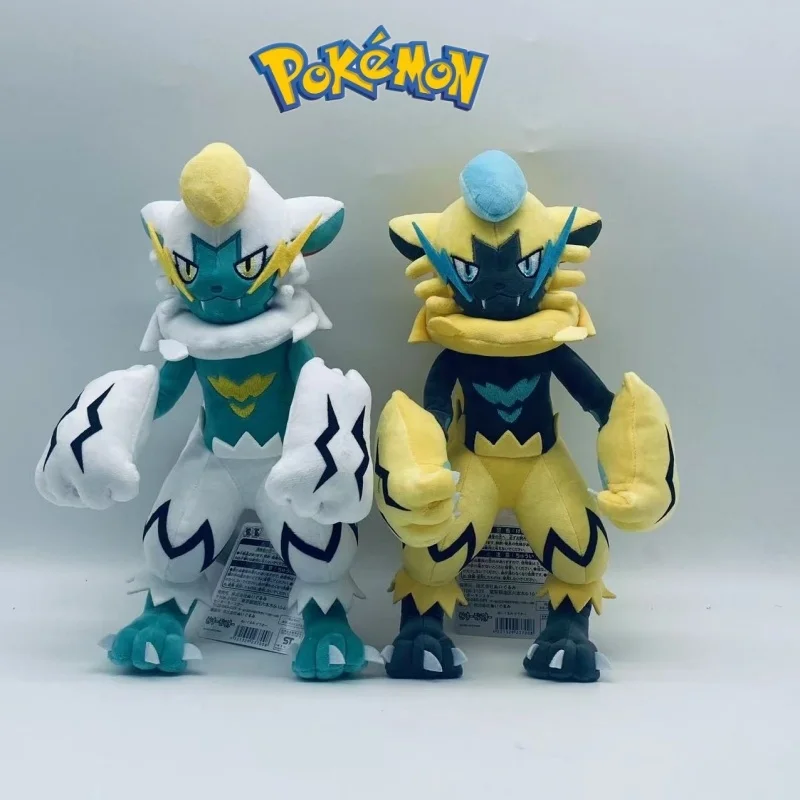 

25/32cm Pokemon Yellow Discoloration Zeraora Plush Toy Kawaii Japan Anime Doll Soft Stuffed Pikachu Dolls Birthday Gift For Kid