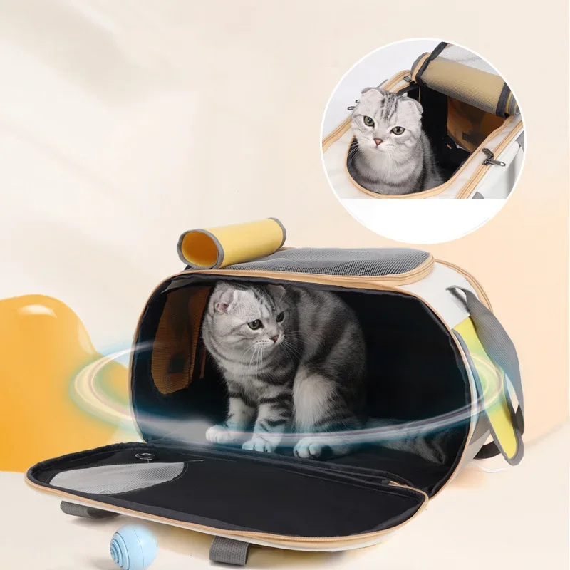 Portable Pet Dog Carrier Bag Portable Foldable Shoulder Bag Outdoor Handbag Transport Small Dogs Cats Pet Supplies