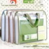 Large Capacity A4 Vertical File Organizer - 13-Pocket Expanding Document Holder, Waterproof, Durable ABS Plastic, Portable Handh 1