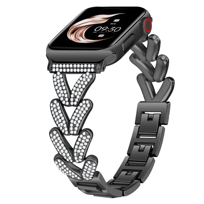 Elegant Diamond Metal Strap Bracelet for Women – Premium Watch Band Replacement