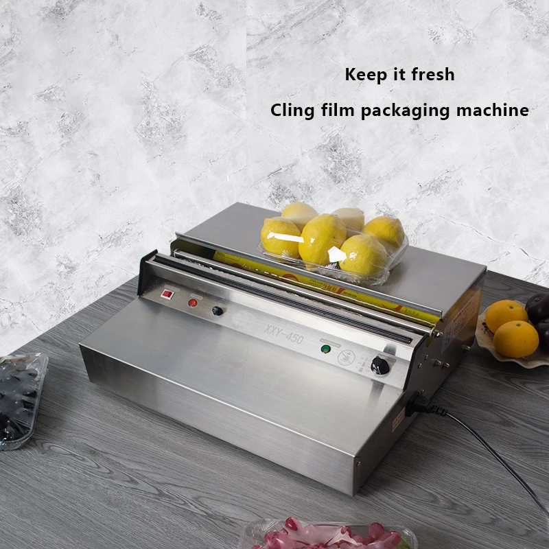 Automatic Food Bag Sealing Plastic Film Packaging Continuous Food Bag Sealing Machine Supermarket Fruit And Vegetable Cling Film 5 pcs advertising clip can be rewritable vegetable fresh promotion brand waterproof supermarket display brand fruit shop price