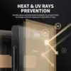 NEEDONE 48L Capacity Cigar Humidor with Heating & Cooling Temperature Control System Quiet Thermostatic Electric Cabinet Cooler 3
