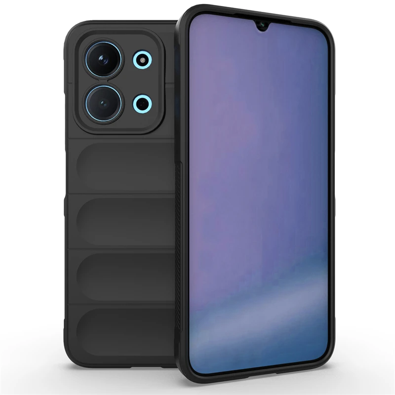 Shockproof Anti-Slip Silicone Phone Case - Soft Back Cover