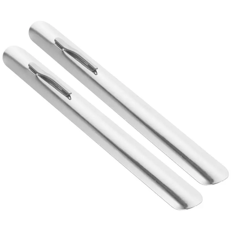 2pcs Restaurant Crumb Cleaner Cake Tools And Crumb Sweepers Stainless Steel Crumb Scraper Crumber Tool For Waiters And Servers