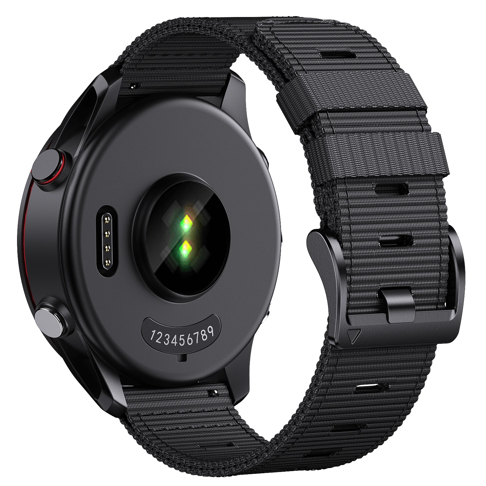 Magnetic Braided Nylon Watch Bracelet Strap, 20mm/22mm, Durable and Stylish Band