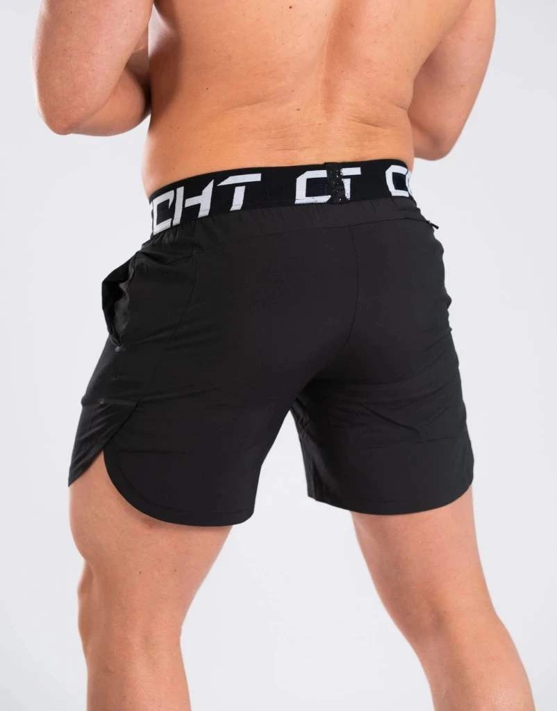Sports Shorts Lightweight Men's Elasticated Tights Workout Jogger Casual Slim Beach