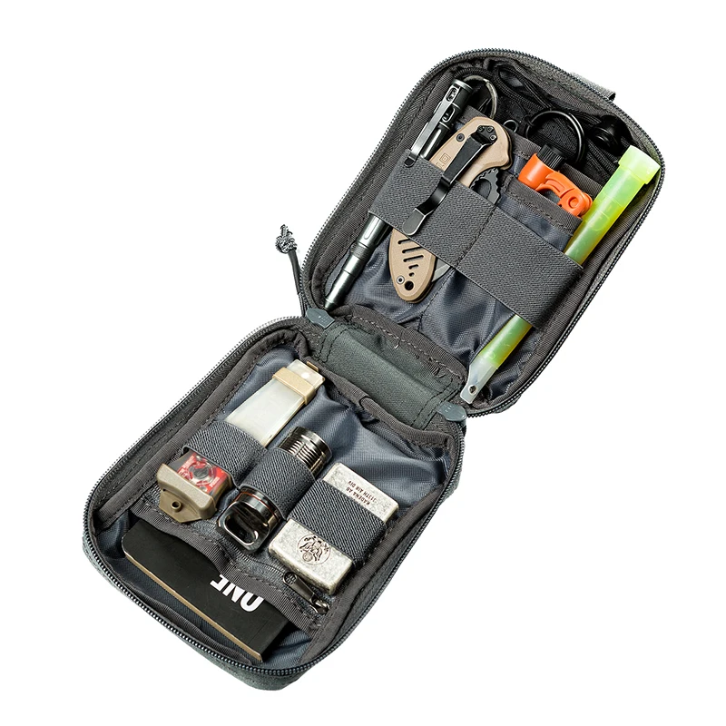 ONETIGRIS MOLLE 파우치 전술 주최자 의료용 포켓 가제트 EDC 유틸리티 응급 처치 키트 가방 캠핑 치료 응급 파우치