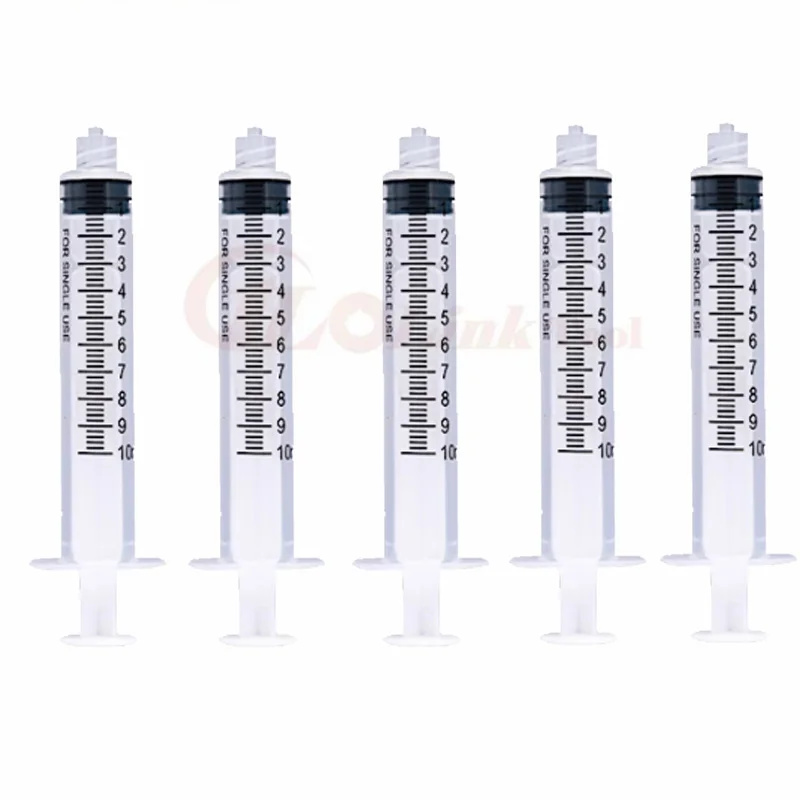 1ML 3ML 5ML 10ML luer lock Syringe With 18G 21G 22G 25G 27G sterile Needle Dispense Needles For Liquid Tool Parts 5Pack