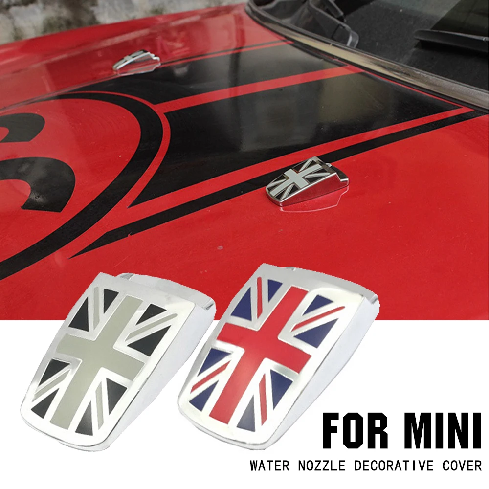 

for MINI Cooper S One Countryman Clubman R50 R53 R55 R56 R60 R61 F54 F55 F56 F60 Car Accessories Wiper Water Spray Nozzle Cover