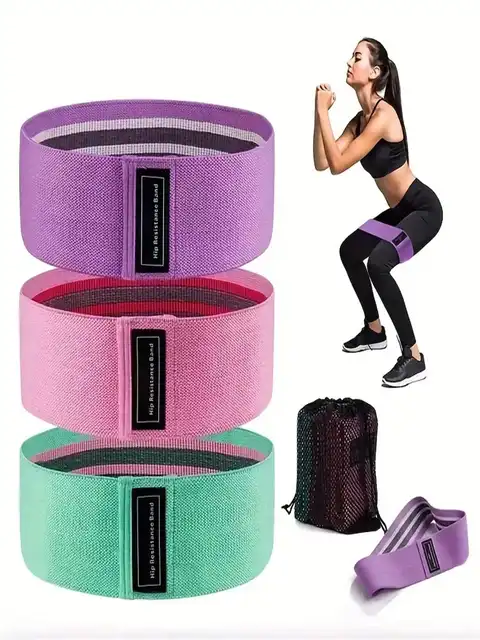 Resistance Band Fitness Buttocks Expansion Fitness Cloth Rubber Band Elastic Expander Suitable for Home Exercise Sport Equipment