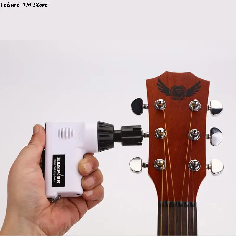 Automatic Guitar String Winder String Cutter Restringing Tool Strings