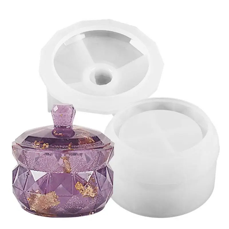 

Polygon Cement Storage Tray Cup Mat Mold Handmade Succulent Flower Pot Plaster Epoxy Resin Storage Crystal Drop Glue Decoration