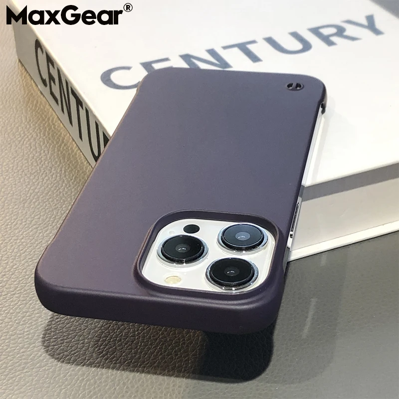 Sleek Ultra-Thin Frameless Shockproof Phone Case