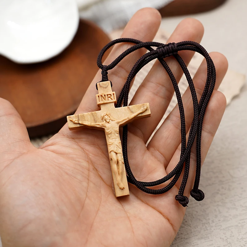 アクセサリー Personal Jesus wood cross necklace Personal Jesus wood cross necklace