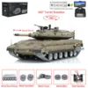Heng Long 1/16 Remote Control Tank IDF Merkava MK IV Professional Edition Pro Ver Metal Wheels Barrel Recoil Remote Control Car 1