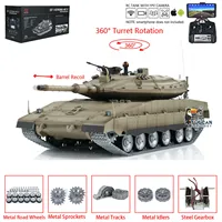 Heng Long 1/16 Remote Control Tank IDF Merkava MK IV Professional Edition Pro Ver Metal Wheels Barrel Recoil Remote Control Car 1