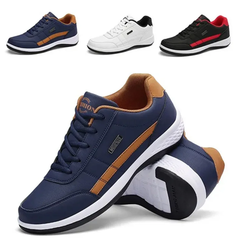 

New men sneakers light casual men single shoes fashion soft sole outdoor sports large size men's board shoes