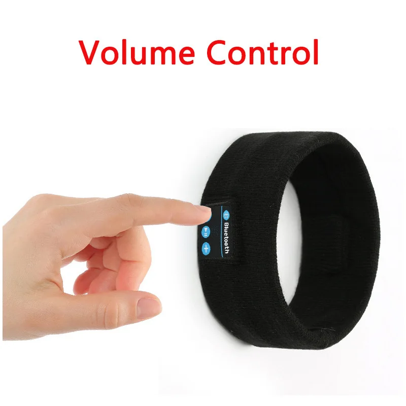 Men's and Women's Dynamic Wireless Sleep Sports Headphones Washable Rest Eye Mask Sports Microphone Yoga Headphones Hair Band
