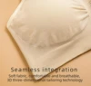 3pcs/Set High Quality Maternity Nursing Bras Cotton Breastfeeding Pregnant Underwear Seamless Large Size Breathable Bra Push Up 5