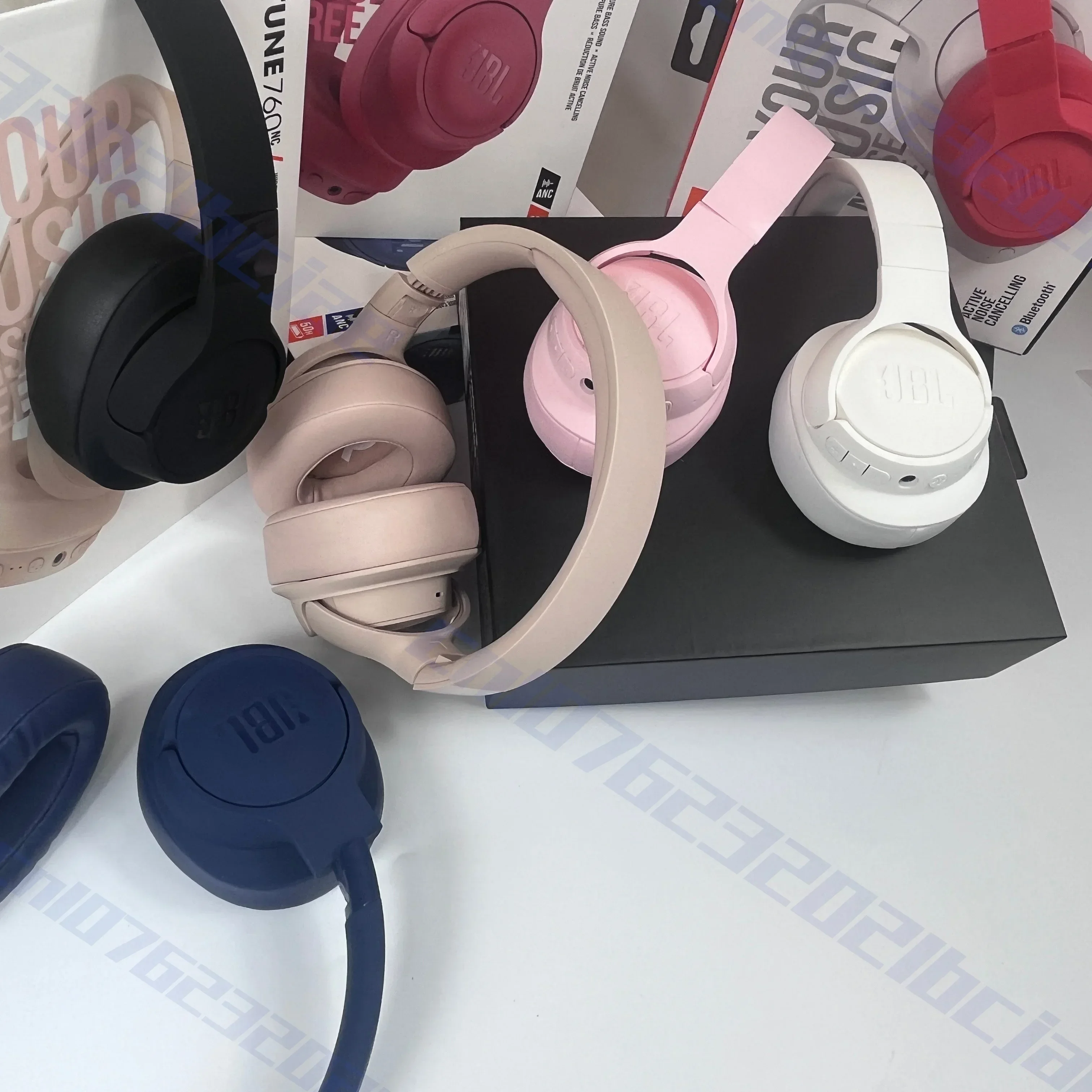 Wireless Headphone Original JBL Tune 760NC Active Noise Cancellation Gaming with Mic Bluetooth
