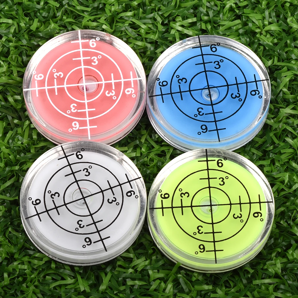 Golf Hat Cap Clip with Detachable Magnetic Ball Marker and Level Function